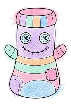 Colored example 1