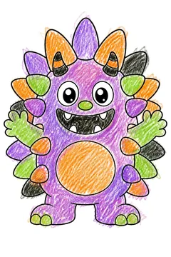 Colored example 1