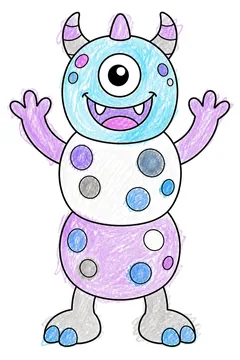 Colored example 1