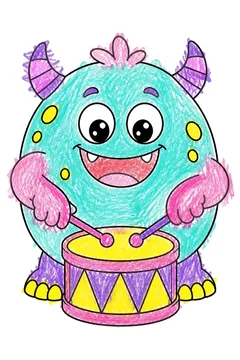 Colored example 1