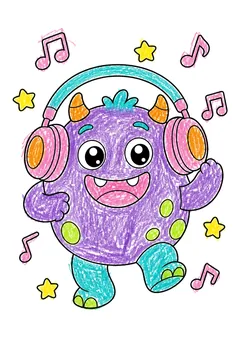 Colored example 1