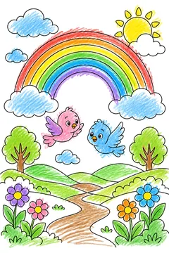 Colored example 1