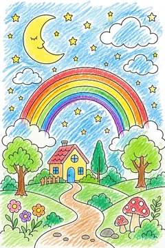 Colored example 1