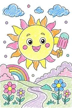 Colored example 1
