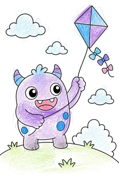 Colored example 1