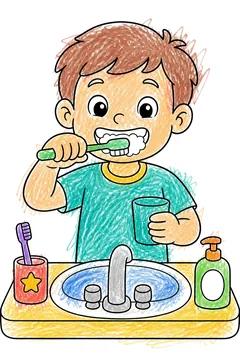 Colored example 1