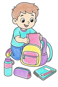 Colored example 1