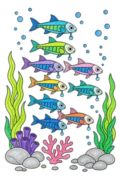 Colored example 3