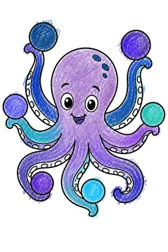 Colored example 1