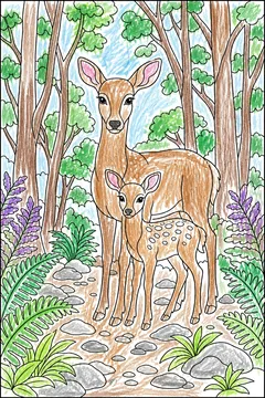 Colored example 1