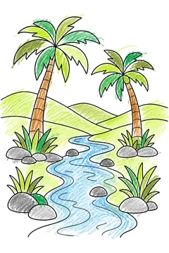 Colored example 1