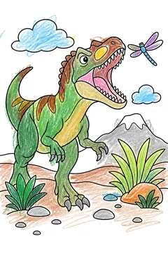 Colored example 1