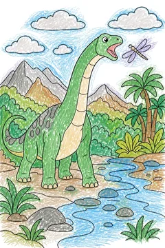 Colored example 1
