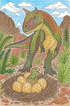 Colored example 1