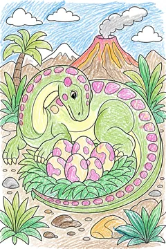 Colored example 1