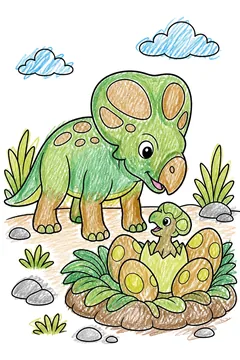 Colored example 1