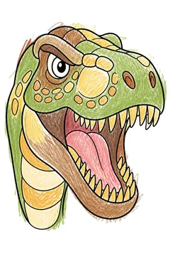 Colored example 1