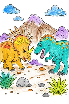 Colored example 1
