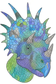 Colored example 1