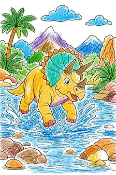 Colored example 1