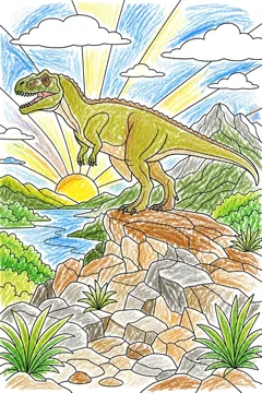 Colored example 1