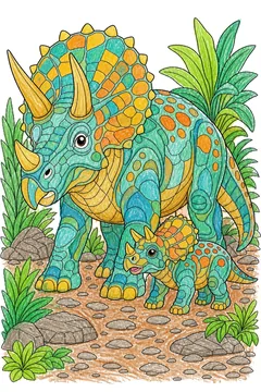 Colored example 1