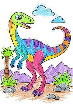 Colored example 1