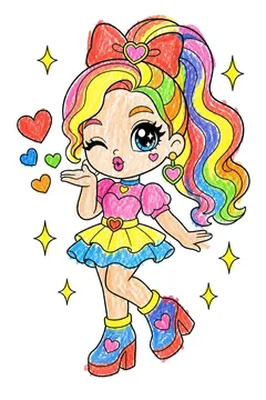 Colored example 1