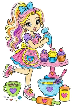 Colored example 1