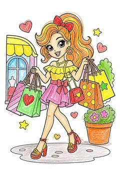 Colored example 1