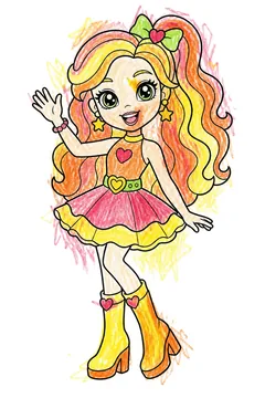 Colored example 1