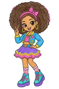 Colored example 2