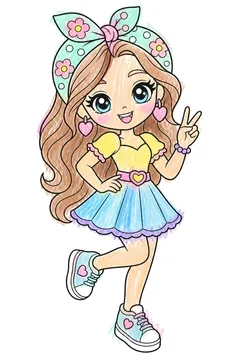 Colored example 1