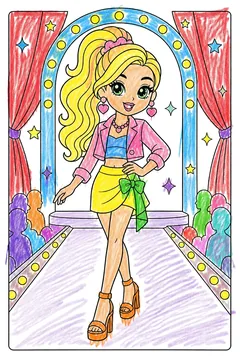 Colored example 1