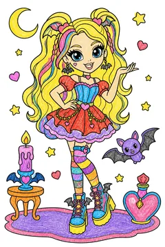 Colored example 3