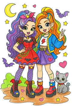 Colored example 2