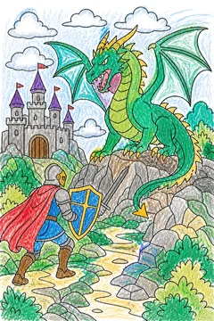 Colored example 1