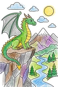 Colored example 1