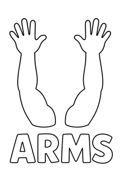 My Arms line art