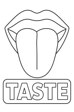 Taste line art