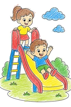 Colored example 1
