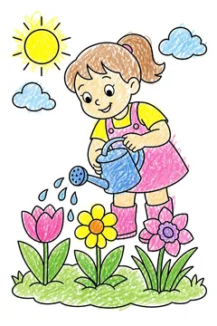 Colored example 1