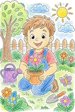 Colored example 1