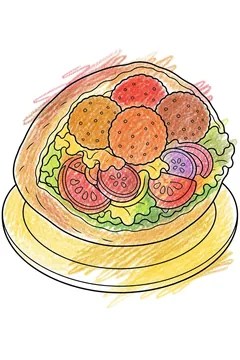 Colored example 1