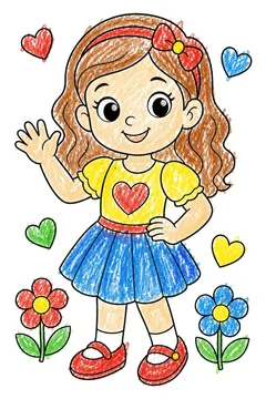 Colored example 1