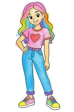 Colored example 1