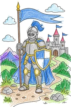 Colored example 1