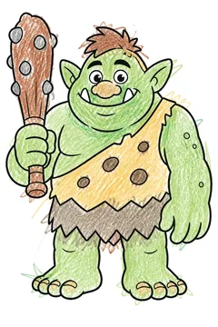 Colored example 1