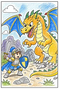 Colored example 1