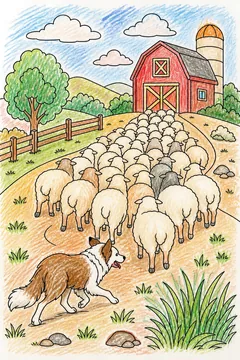 Colored example 1
